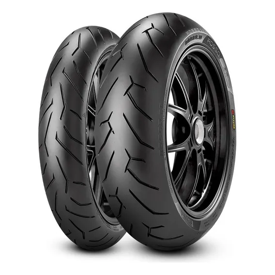 Jogo Pneus: 150/60r17 + 120/70r17 Pirelli Diablo Rosso I I Foto 1