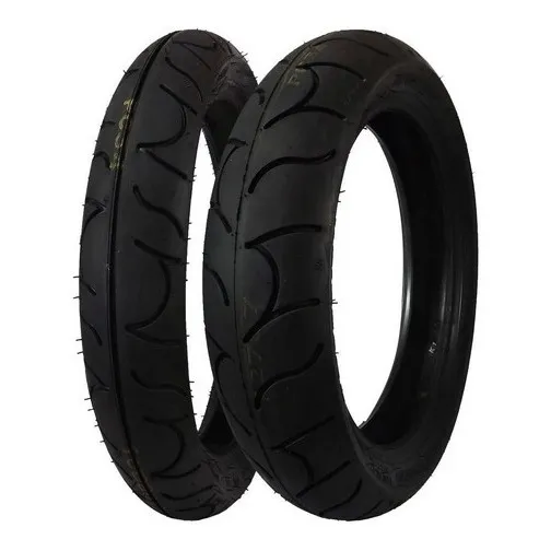 Jogo Pneus Moto Maggion Sportissimo 100/80-17 + 130/70-17 Tl Foto 1