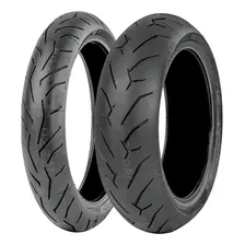 Jogo Pneus Moto Pirelli Diablo Rosso Ii 120/70r17 160/60r17 Foto mini 1