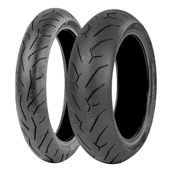 Jogo Pneus Moto Pirelli Diablo Rosso Ii 120/70r17 160/60r17 Foto 1