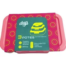 Jogo Potes Herméticos Bpa Free Com Trava Microondas Freezer Foto mini  3
