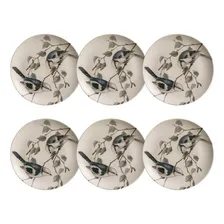 Jogo pratos sobremesa Porto Brasil Stoneware lípsia Kit 6 unidades Foto mini 1