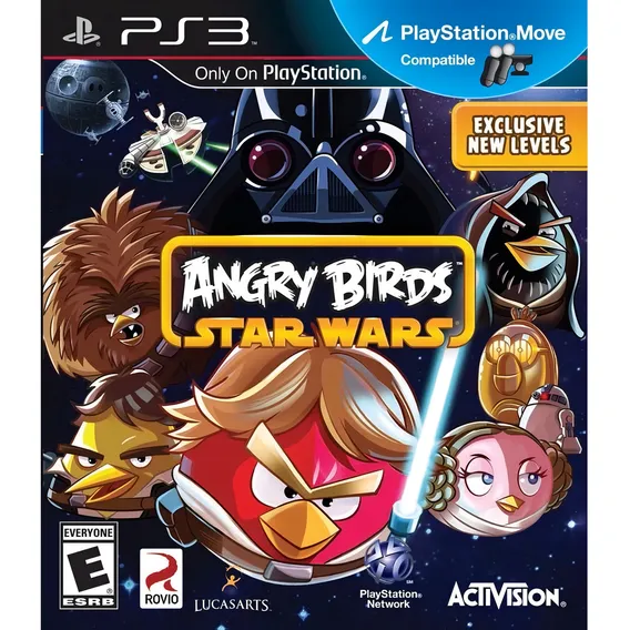 Jogo Ps3 Angry Birds Star Wars Físico Foto 1