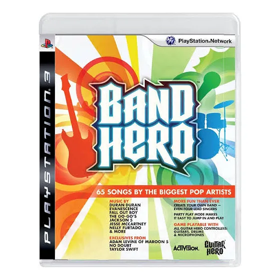 Jogo Ps3 Band Hero Físico Foto 1