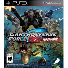Jogo Ps3 Earth Defense Force 2025 Fisico Foto mini 1