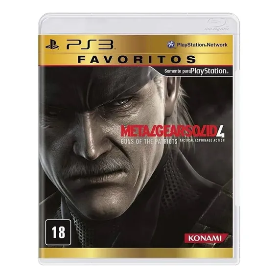 Jogo Ps3 Metal Gear Solid 4 Foto 1