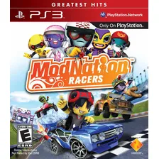 Jogo Ps3 Modnation Racers Físico Completo Foto  mini 1