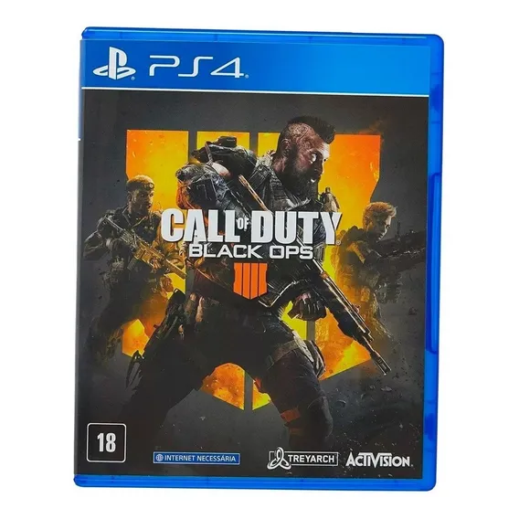 Jogo Ps4 Call Of Duty Black Ops 4 Playstation 4 Midia Fisica Foto 1