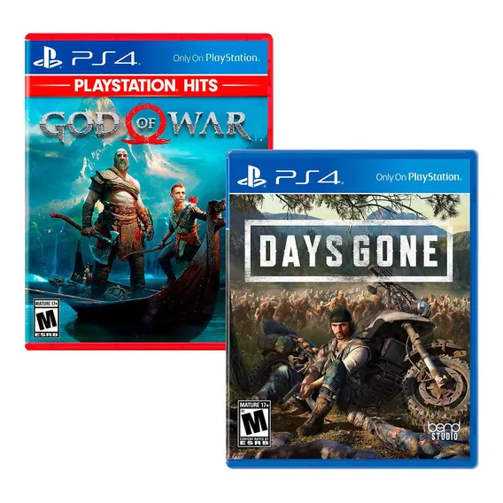 Jogo Ps4 God Of War + Days Gone Foto 1