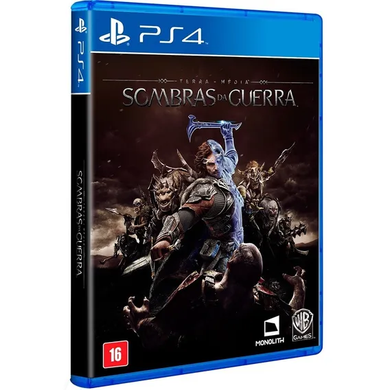 Jogo Ps4 Terra Média Sombras Da Guerra Game Midia Fisica Foto 1