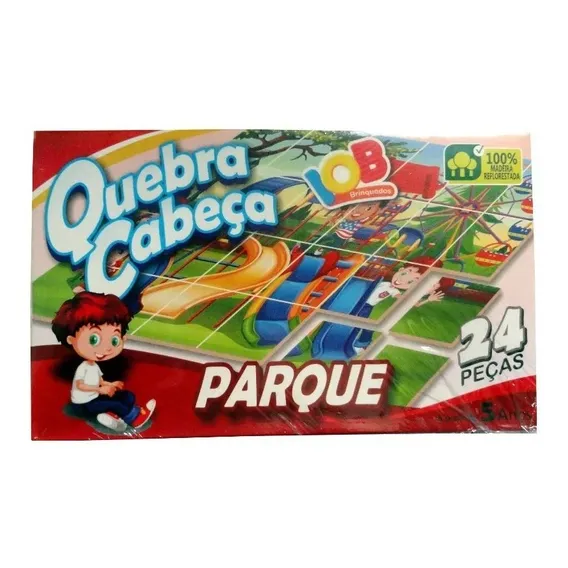 Jogo Quebra Cabeça Parque Educativo Pedagógicos Iob Foto 1
