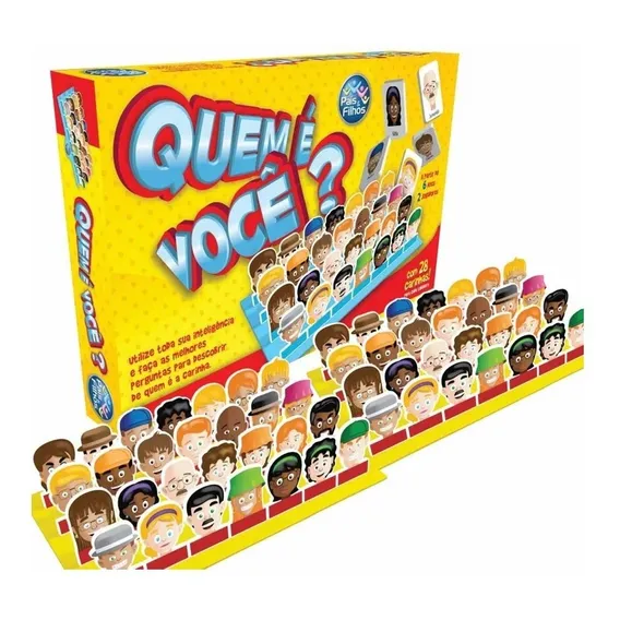 Jogo Quem É Você? Pais & Filhos 2810 Tipo Cara A Cara Foto 1