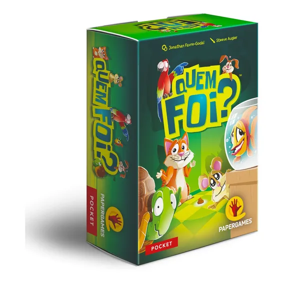 Jogo Quem Foi? Papergames Foto 1