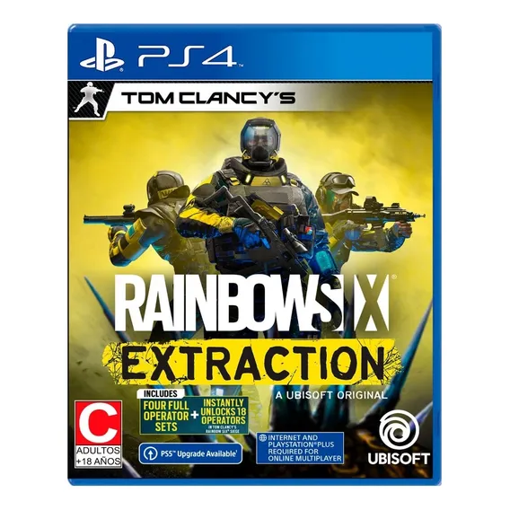 Jogo Rainbow Six Extraction Ps4 Jogo físico Playstation Foto 1