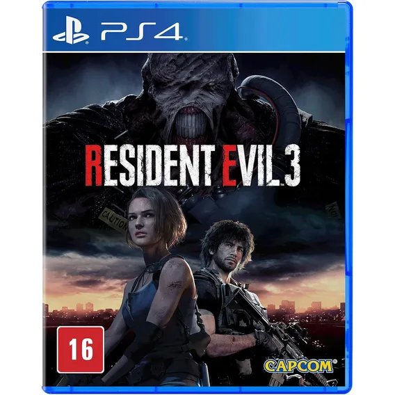 Jogo Resident Evil 3 Ps4 Br Midia Fisica Foto 1
