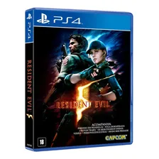 Jogo Resident Evil 5 Ps4 Br Midia Fisica Foto  mini 1