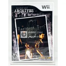 Jogo Resident Evil Archives: Resident Evil Zero para Nintendo Wii FĂsico Foto mini 1