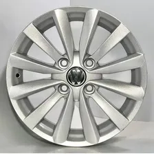 Jogo Roda Aro 14 Vw 4x100 Gol G1 G2 G3 G4 (+ Bicos) Zk300 Cor Prata Foto mini 3