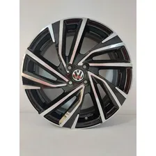 Jogo Roda Aro 17 4x100 Chiara Gol G2 G3 G4 G5 G6 G7 G9 K72 Cor Preto Diamantado Foto mini 2
