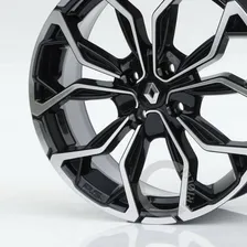 Jogo Roda Clio Aro 15 4x100 + Bicos Cor Preto Diamantado Foto mini 2
