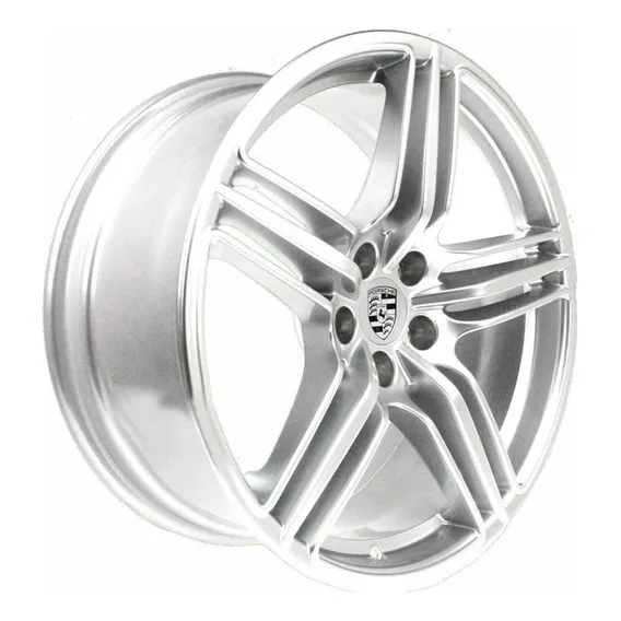 Jogo Roda Porsche Macan Aro 19 Marca Bbs Cor Prateado Foto 1