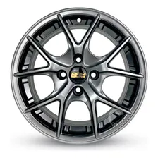 Jogo Rodas Aro 14 Vw 4x100 Saveiro Gol + Bicos Cor Gloss Shadow 4x100 Foto  mini 1