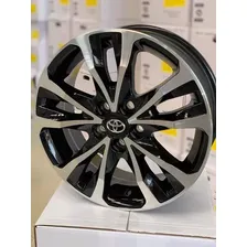 Jogo Rodas Toyota Corolla Xrs 2018 Aro 17 + Bicos Cor Preto Diamantado Foto mini 3