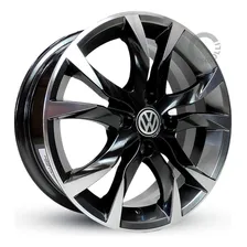 Jogo Rodas Vw Gol Aro 15 Parati Saveiro Voyage S215 + Bicos Cor Preto Diamante 4x100 Foto mini 1