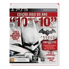 Jogo Seminovo Batman Arkham City Edição Jogo Do Ano Ps3 Foto mini 1