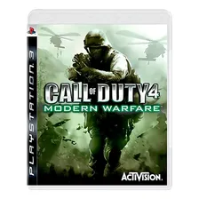 Jogo Seminovo Call Of Duty 4 Modern Warfare - Ps3 Foto  mini 1