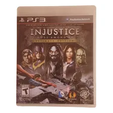 Jogo Seminovo Injustice Gods Among Us Ultimate Edition Ps3 Foto mini  2