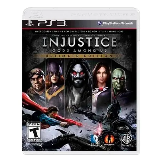Jogo Seminovo Injustice Gods Among Us Ultimate Edition Ps3 Foto 1