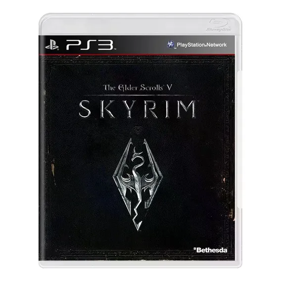Jogo Seminovo The Elder Scrolls V Skyrim Ps3 Foto 1