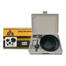 Jogo Serra Copo 8 Peças P/ Plastico Gesso Pvc Madeira Foto  mini 1