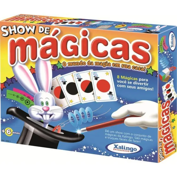 Jogo Show De Magicas 8 Truques - Xalingo Foto 1