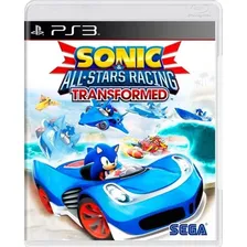 Jogo Sonic & All Stars Racing Transformed Ps3 Midia Fisica Foto mini 1