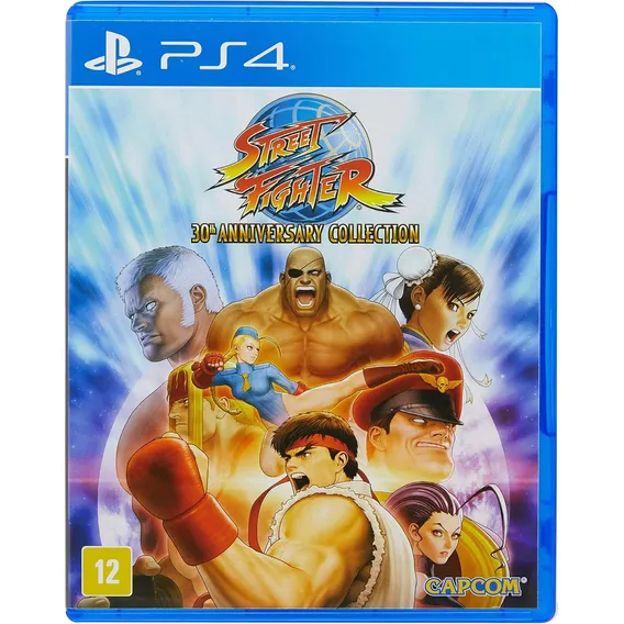 Jogo Street Fighter 30th Anniversary Collection Ps4 Br Fis Foto 1