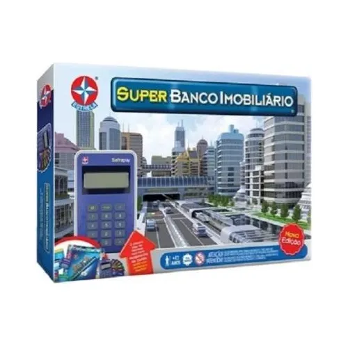 Jogo Super Banco Imobiliário Estrela Foto 1