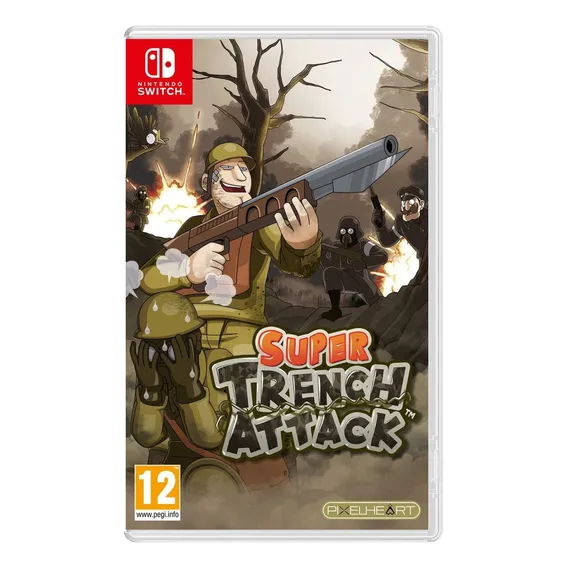 Jogo Super Trench Attack Nintendo Switch Midia Fisica Foto 1