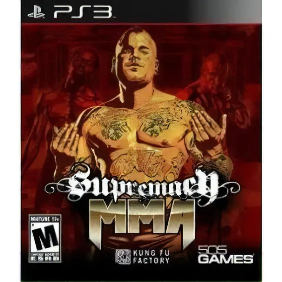 Jogo Supremacy Mma Ps3 Midia Fisica Playstation 505 Games Foto 1