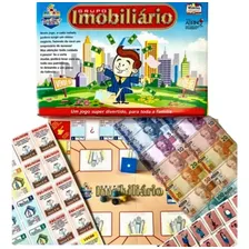 Jogo Tabuleiro Banco Grupo Imobiliário Educativo Pedagógico Foto mini 3
