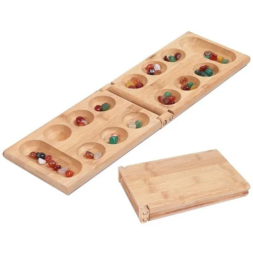 Jogo Tabuleiro Mancala Kalaha Para Famílias Foto 1