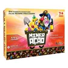 Jogo Tabuleiro Mesa Jogo Da Mineração Divertido Foto mini 3