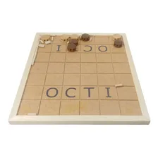 Jogo Tabuleiro Octi Brinquedo Estratégia Raciocínio Lógico Foto mini 1