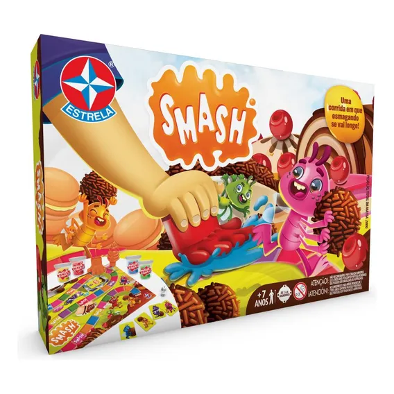 Jogo Tabuleiro Smash! - Estrela Foto 1