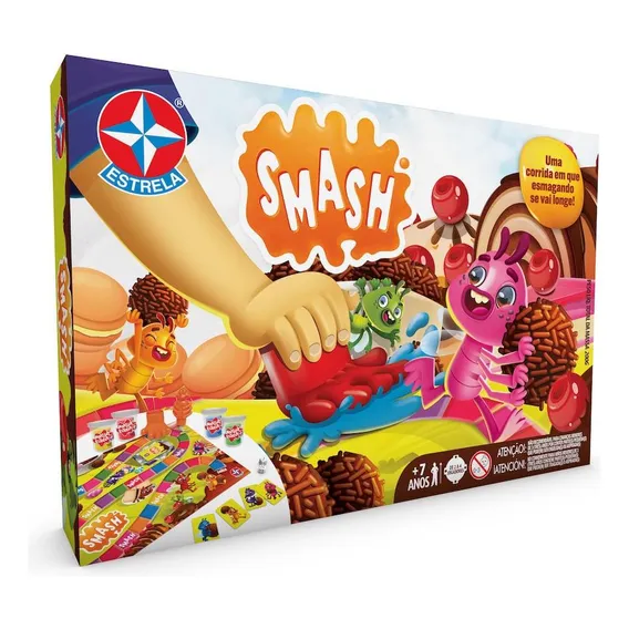 Jogo Tabuleiro Smash! - Estrela Foto 1