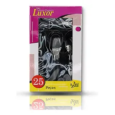 Jogo Talheres Faqueiro 25 Peças Cabo Preto 123útil Inox Foto mini 1