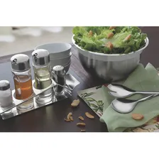 Jogo Talheres Para Salada Cosmos Em Aço Inox Tramontina Foto mini 4