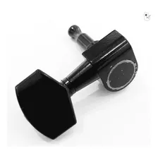 Jogo Tarraxa Blindada Guitarra Violão Aço 3+3 Preta Cor Preto Foto mini 4