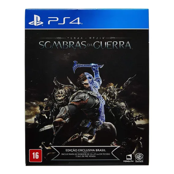 Jogo Terra-média: Sombras Da Guerra - Edição Limitada - Ps4 Foto 1